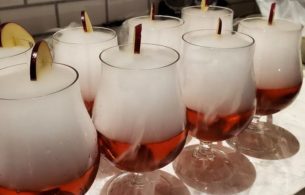 Apple Halloween Cocktails