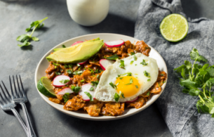 Green Chile Brunch Chilaquiles